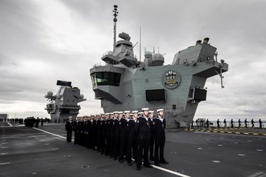HMS UK warship