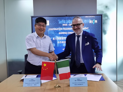 RINA and CRRC sign framework agreement