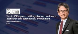 Piercarlo Rolando: 100% green buildings